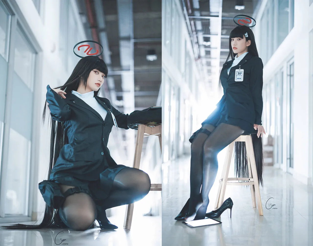 Cien cosplay Blue_Archive_RIO