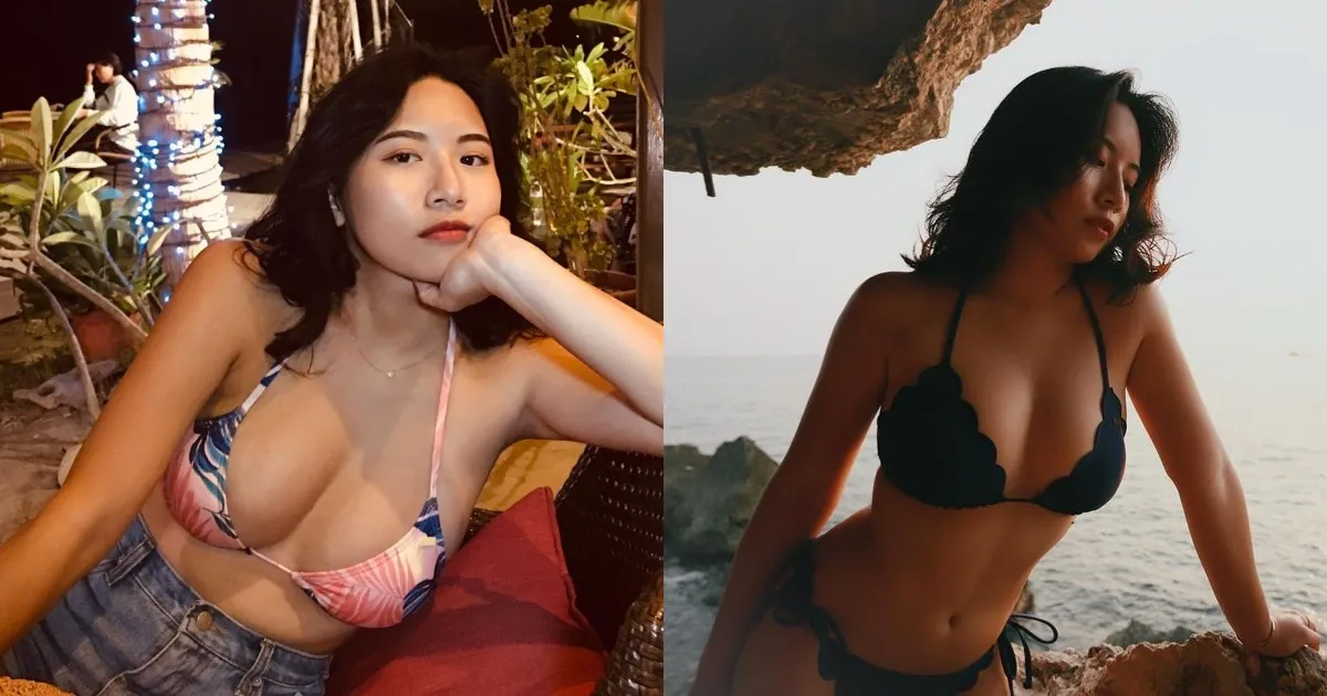 热爱运动的「阳光美乳妹」！比基尼辣照超凶猛，还暗藏性感腹肌曲线！