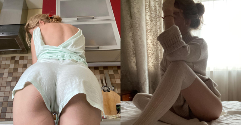 猛！不露脸性感妹挑战露出极限　游走尺度边缘画面太刺激…网友全体有感