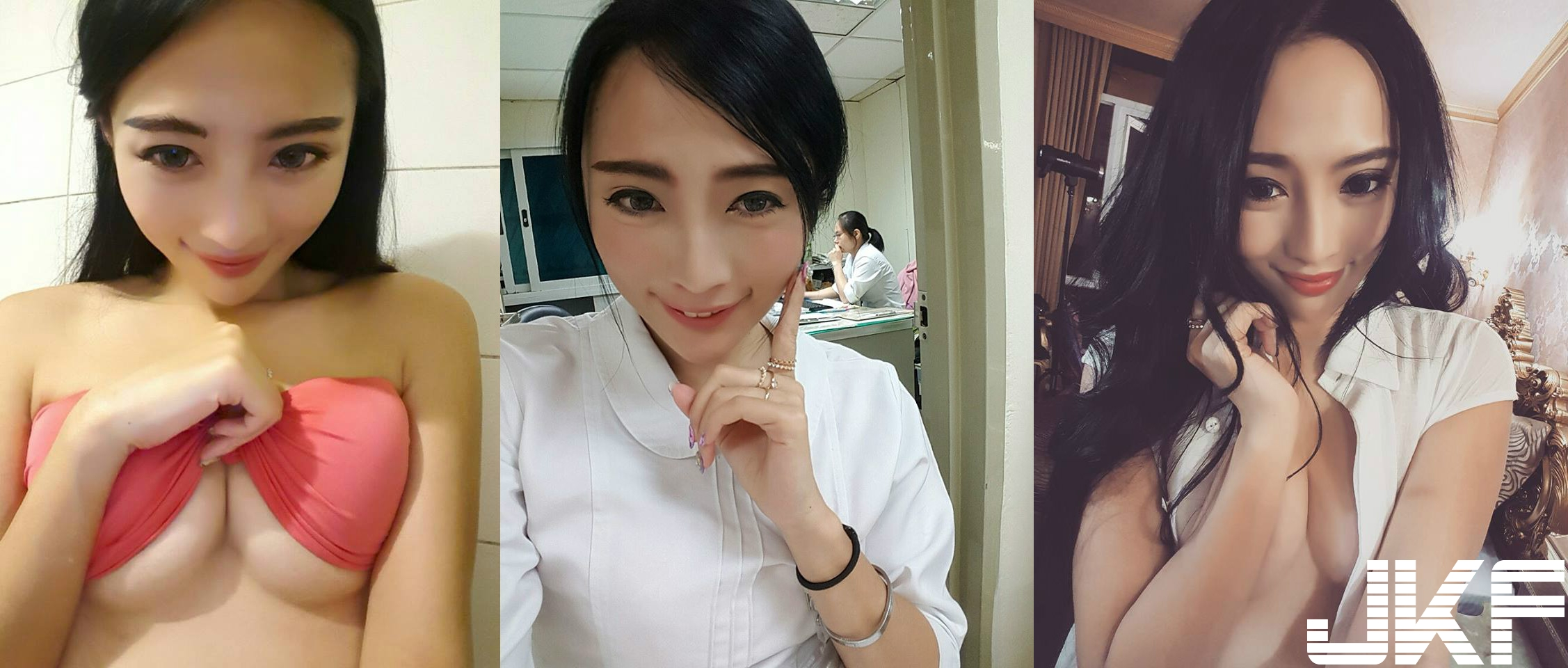 呛辣护理师号称「打针最厉害」！下班后白衣一脱拍摄「大尺度爆乳」照...