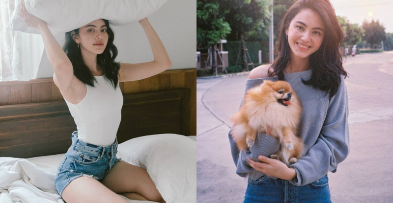 纯净美！泰比混血妹「女神综合颜」太吸睛　气质完胜让人想带回家私藏