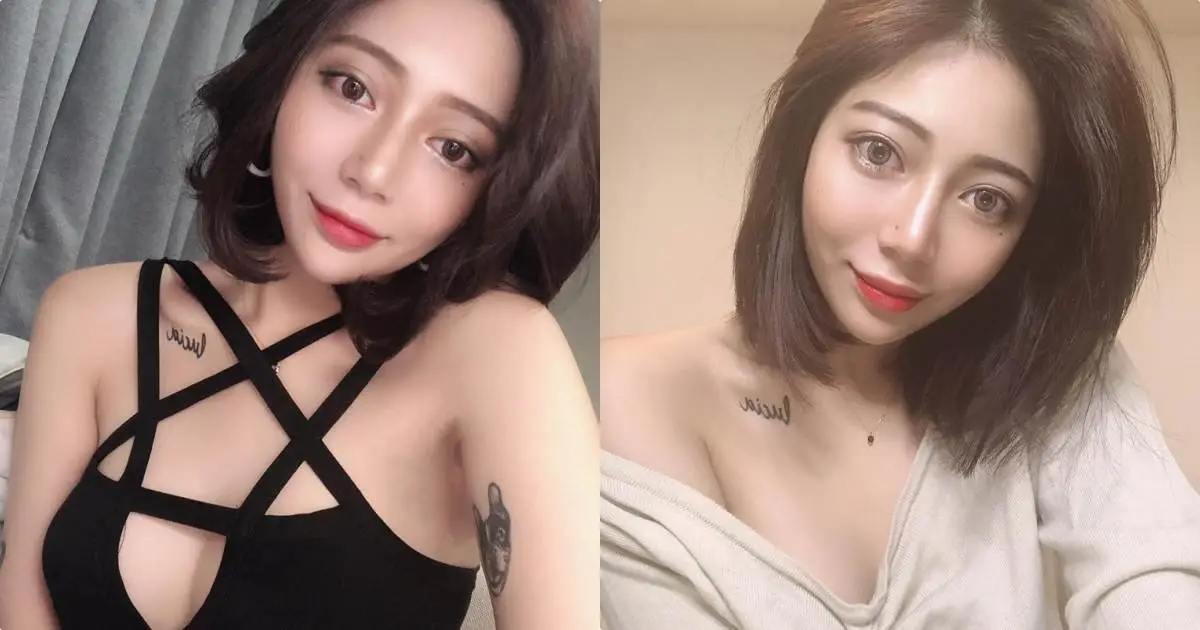 业务助理「Elaine菱」洞洞装太犯规，「邪恶角度」凶器逼人！