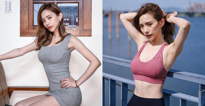 这才是极品！超正空姐「发发Fafa」精巧美脸毫无死角，紧致曲线带性感腹肌太辣眼！-小湿妹图