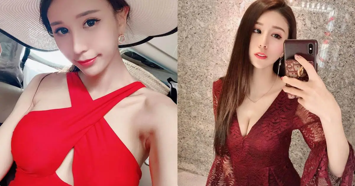 政大甜心「李小荻」酒红礼服气场惊人，深V事业线让粉丝都倾倒！