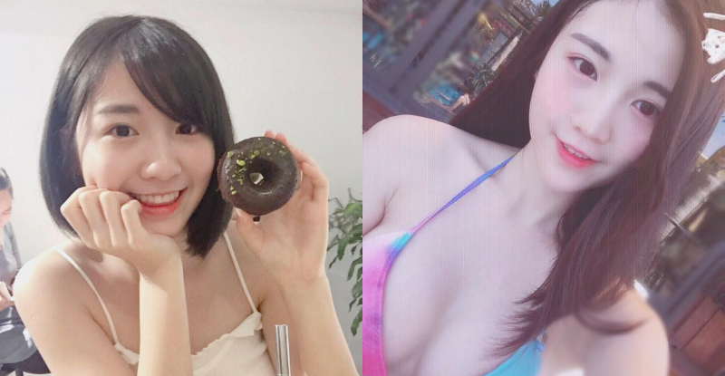 最甜美颜女大生！学长为之疯狂「甜美学妹」，「美乳比基尼照」让人融化了！