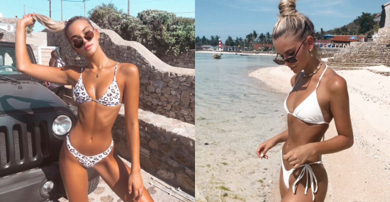 阳光正妹「曲线紧实」骨感身材极性感　「甜美笑容」让人心情好上一整天