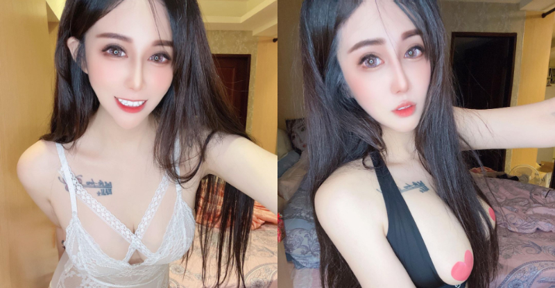 电眼妹「Siri」闺房内辣气上阵，「大方掏灯」乳气照亮粉丝！-小湿妹图