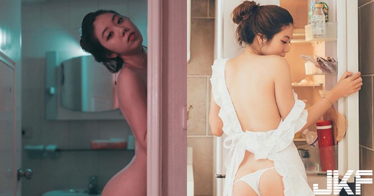 深夜福利！台湾正妹「火辣胴体」94不爱穿衣服，居家最美的睡衣就是裸体啊！