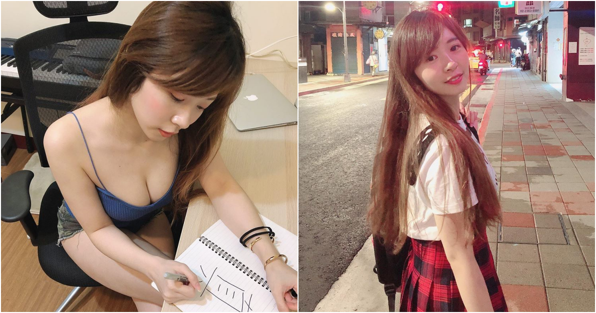 路边巧遇「可爱气质正妹」完美视角太诱惑！甜美的气质外型让人好陶醉-小湿妹图