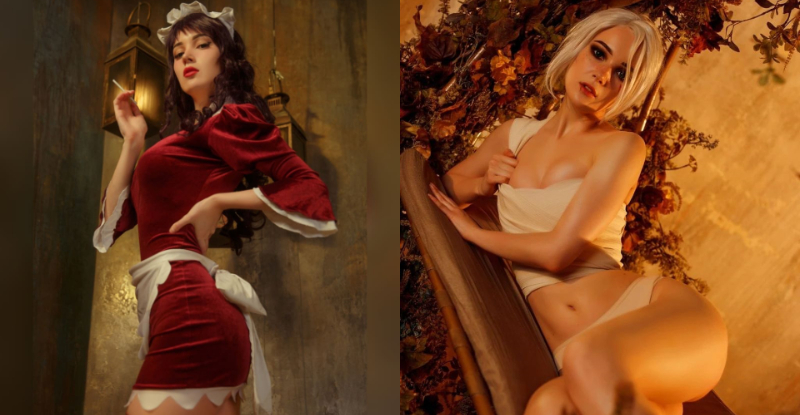 俄罗斯正妹Coser任何角色都能完美驾驭　可甜可性感还自带色气掳获人心