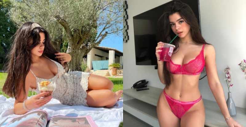 好身材藏不住！甜心正妹「焦糖辣体」极诱人　性感内衣照让人嘴角上扬