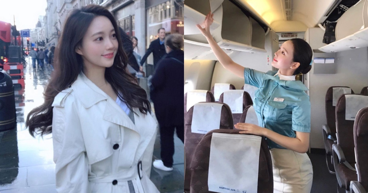 侧脸超甜的「气质正妹空姐」，PO照庆祝工作3周年「曲线太火辣」！-小湿妹图