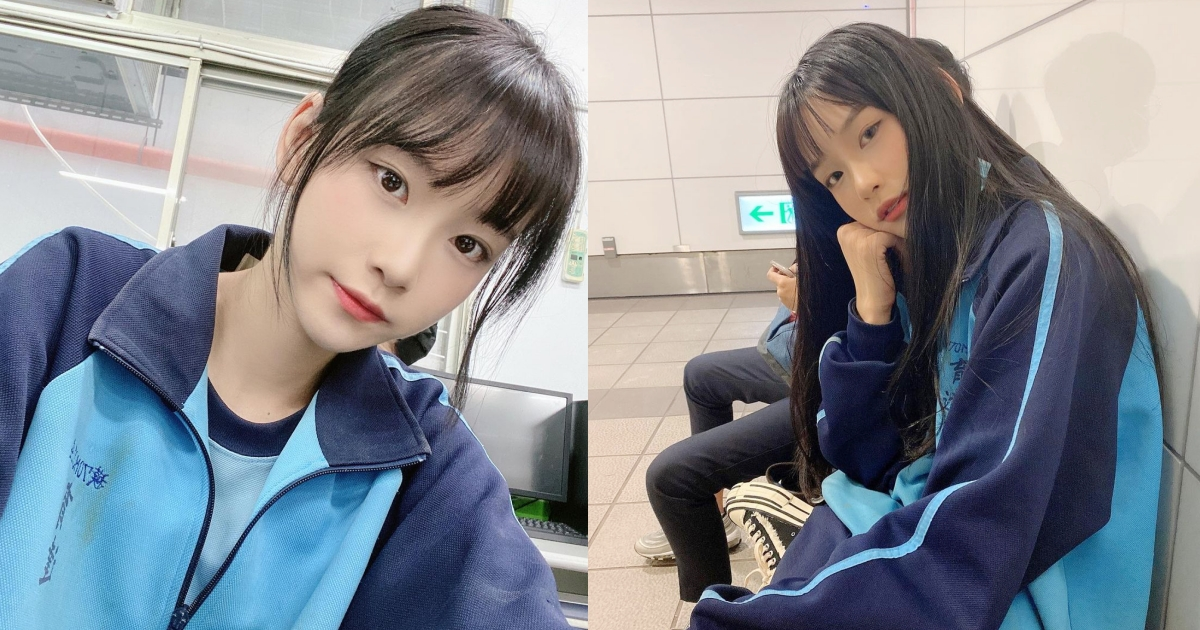 好可爱！IG疯传「超正高中生」气质外型让人瞬间融化！那甜美笑容有够撩人-小湿妹图