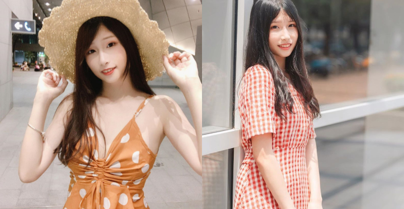 甜美担当！台越混血「加护菜鸟Anna」灿烂甜笑惹人爱，逆天美腿一伸大获腿控心！