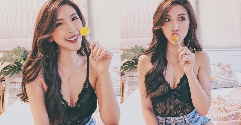 吃糖还能耍性感！「Chloe Hsu」极品身材超美挺，火辣美照一定要誓死追随！