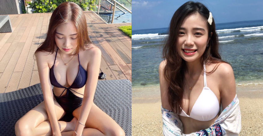 甜美女孩「微媗Blaire」好身材深藏不露　爆乳泳装照真的太诱人了-小湿妹图