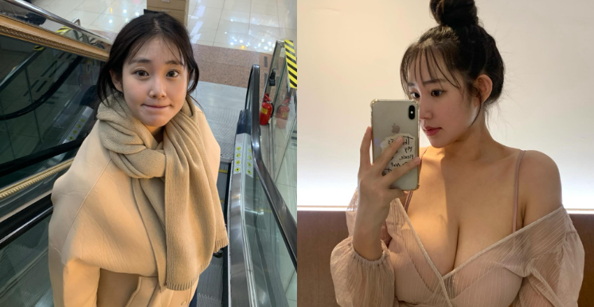 本斥但真的太大！韩国正妹是「神隐少女」　脱衣服才知多会藏