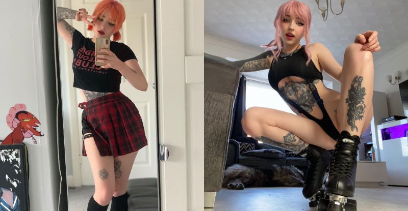 青春无敌！刺青妹「搞怪少女风」掳获人心　尺度越来越失控放飞自我