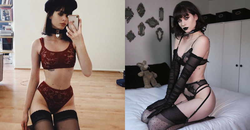 Playboy强力激推！鬼魅系女神变身地狱新娘　既性感又邪气画面很刺激