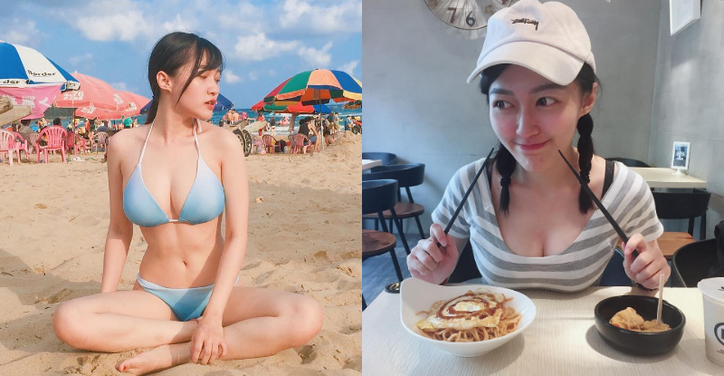 长腿妹脾气很差「超胸狠」！「浑圆奶球」放上桌加菜　乳量在桌面漫延开！