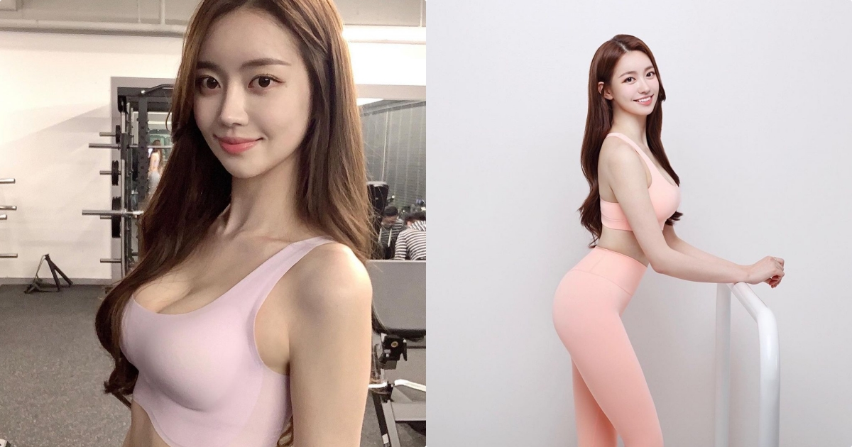 长发正妹「健身时乳量太明显」，「饱满的美乳线条」太使人分心！-小湿妹图