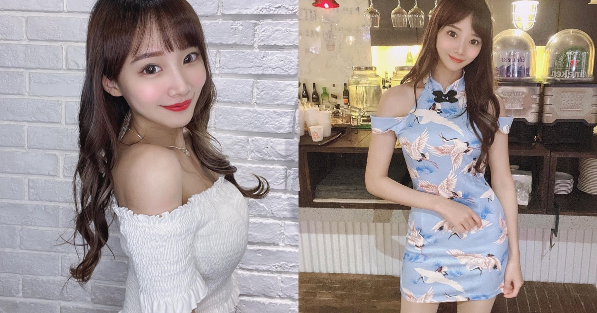 羽球甜心「小皮」辣穿旗袍，「美乳细腰长腿」一次看个够！