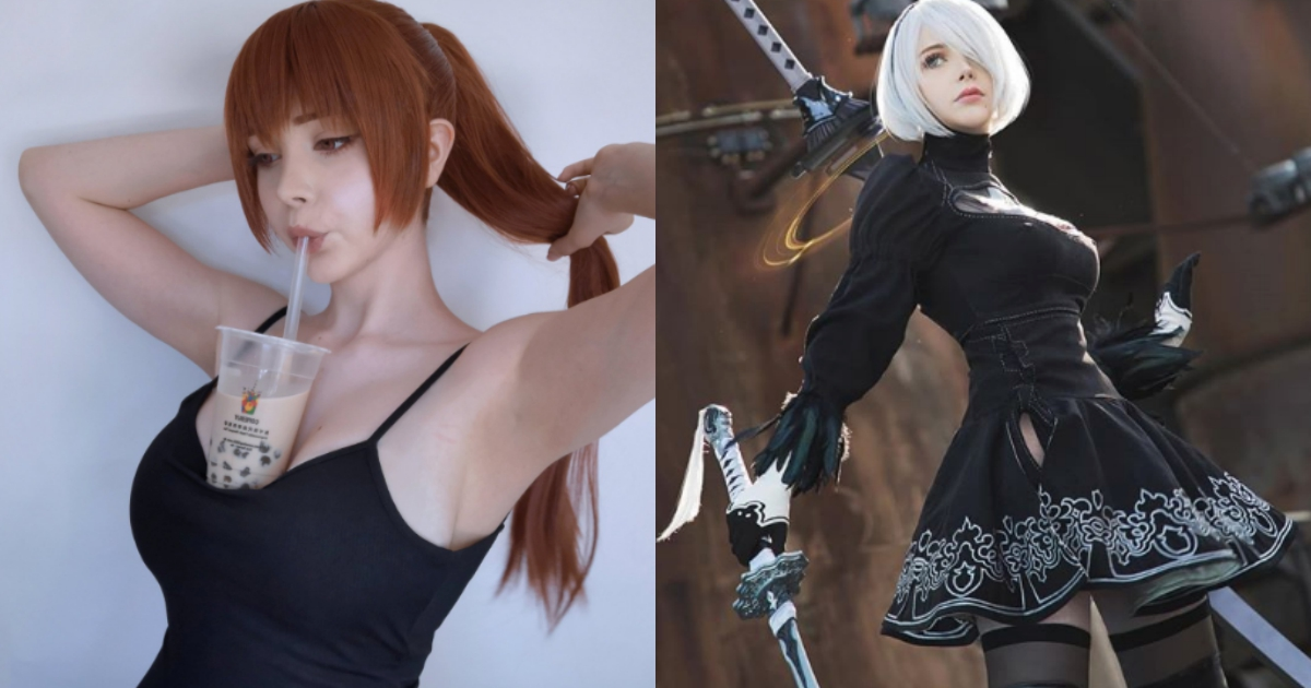 德国辣妹cosplayer「Saya」有如梦幻洋娃娃！四肢纤细「美乳汹涌」比例太逆天～