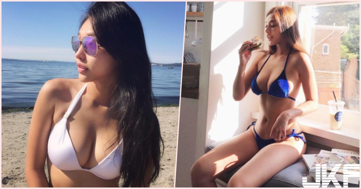 好胸女孩！「台湾巨乳Julia」能量快溢出来！超迷人的形状真的好养眼啊…-小湿妹图