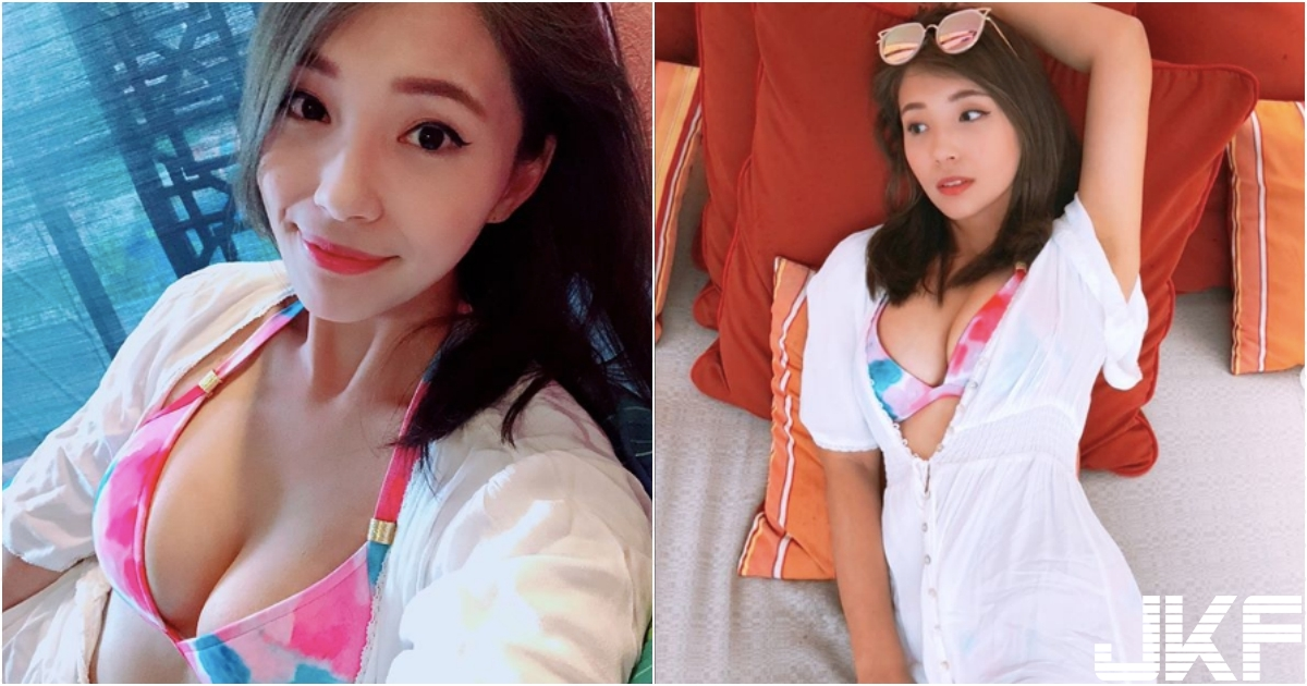 好凶！台湾正妹泰国度假「火辣比基尼」现身！「饱满美乳」躺下就呼之欲出啊！-小湿妹图
