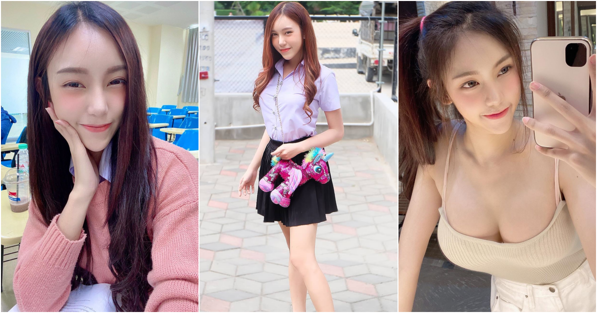 同学好辣！IG疯传「美乳女学生」诱惑视角引热议！制服底下原来藏著惊人胸器啊...