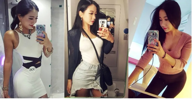 健身妹子「魔鬼身材」不科学！翘臀紧夹「浑圆蜜桃」形状乍现，极致蚁腰太犯规-小湿妹图