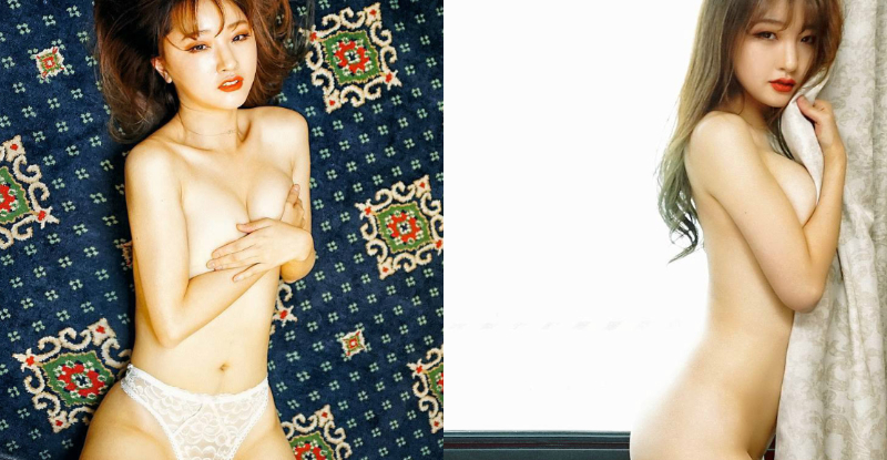 OL尺度大解放「浑圆奶球」从中爆出！「裸身挑战」诱人曲线太吸引人！