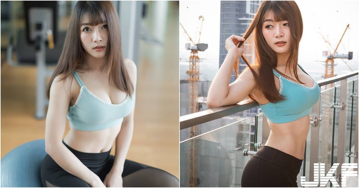 好会ㄉㄨㄞ～「运动系正妹huahorm」瑜伽球弹力十足，「前凸后翘」还有傲人马甲线！