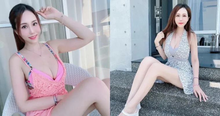 大眼车模「小雅」美腿迷倒网友！外出也不忘放送「比基尼、足控」福利-小湿妹图